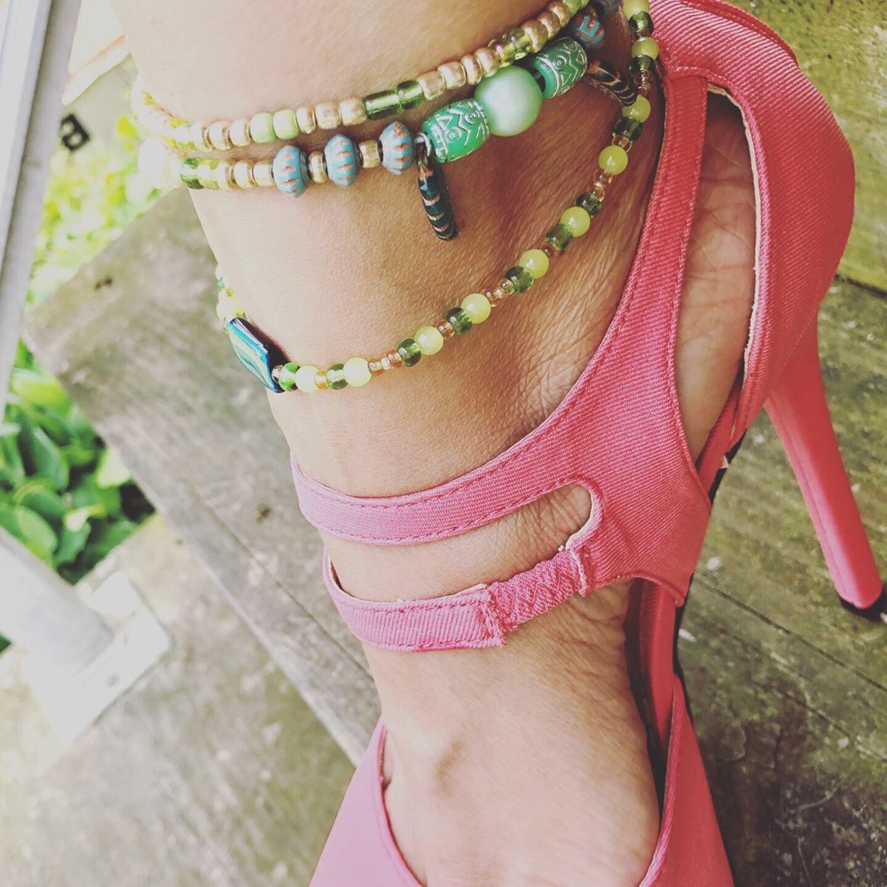 Goddess Anklets (3 piece set)